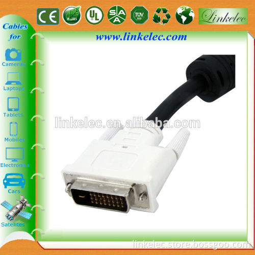 High speed DVI-D 24+1 Male to female dvi cable adapter for LCD Monitor computer cable